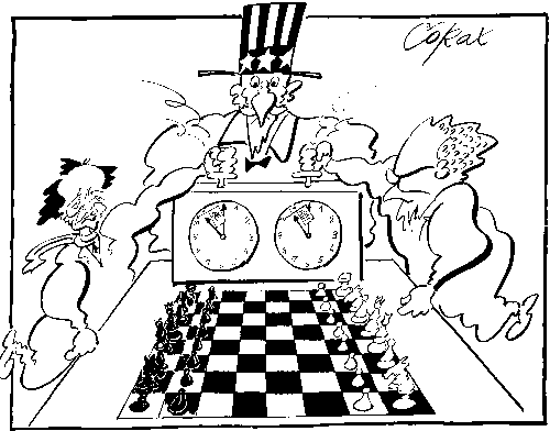 CORAX karikatura